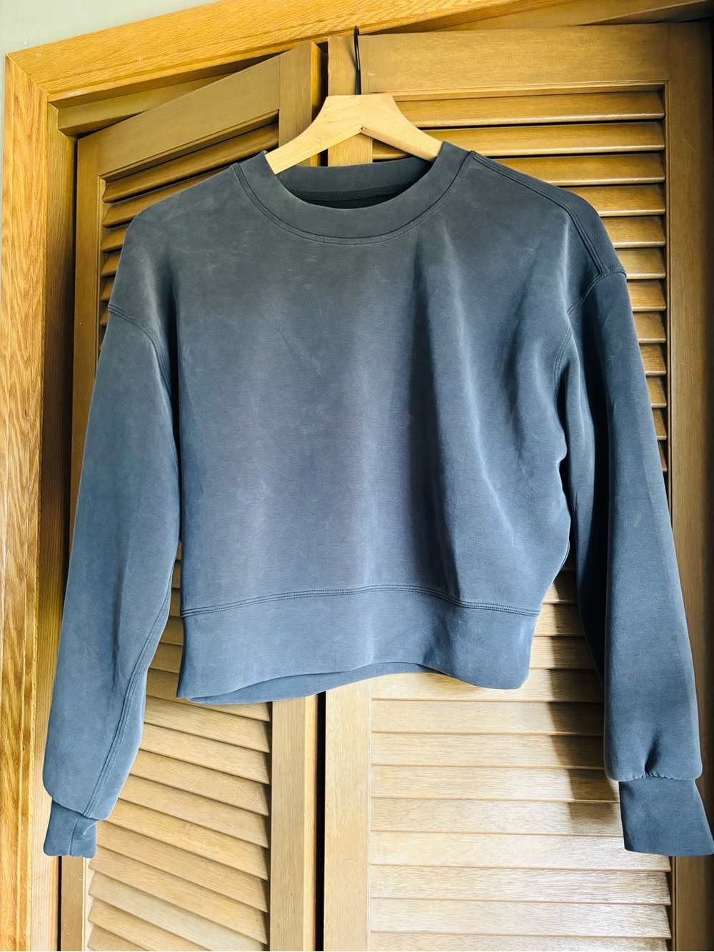 Lululemon Softstreme Perfectly Oversized Cropped Crew